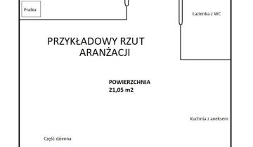 Mieszkanie 1-pokojowe Żyrardów Centrum, ul. Ludwika Waryńskiego