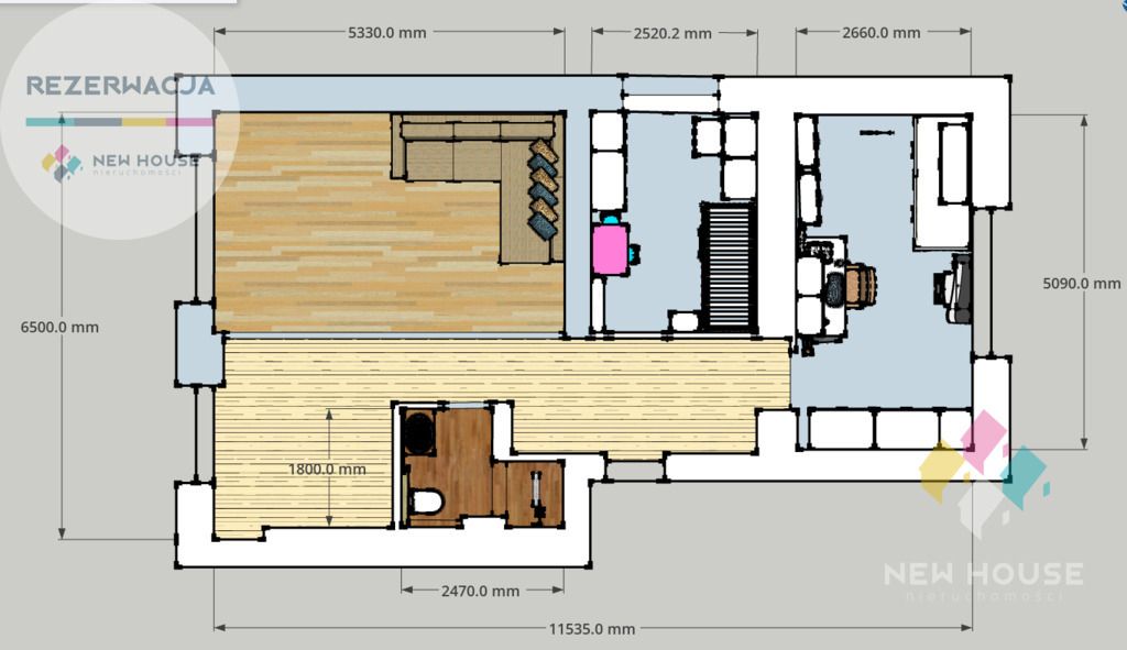Mieszkanie 3-pokojowe Olsztyn Pojezierze, ul. Pana Tadeusza. Zdjęcie 20