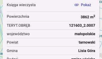 Działka siedliskowa Nowe Żukowice Gołębin