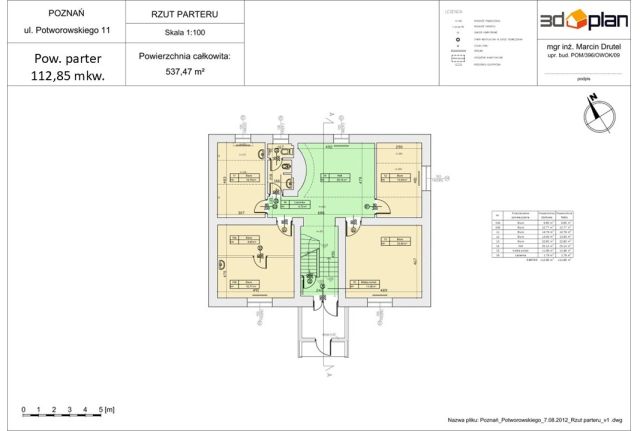 dom wolnostojący Poznań Grunwald, ul. Gustawa Potworowskiego. Zdjęcie 4
