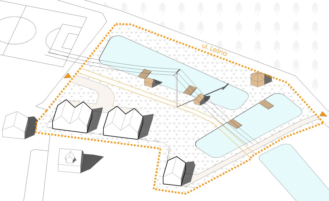 Działka rekreacyjna Łany, ul. Leśna. Zdjęcie 2