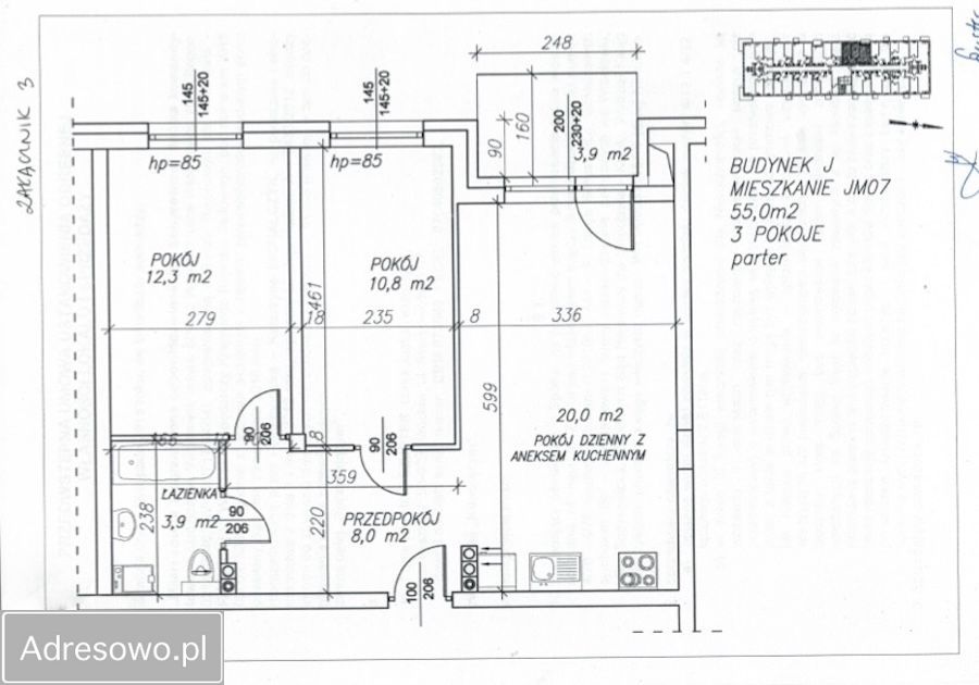 Mieszkanie 3-pokojowe Wrocław Sołtysowice, ul. Rafała Wojaczka. Zdjęcie 15