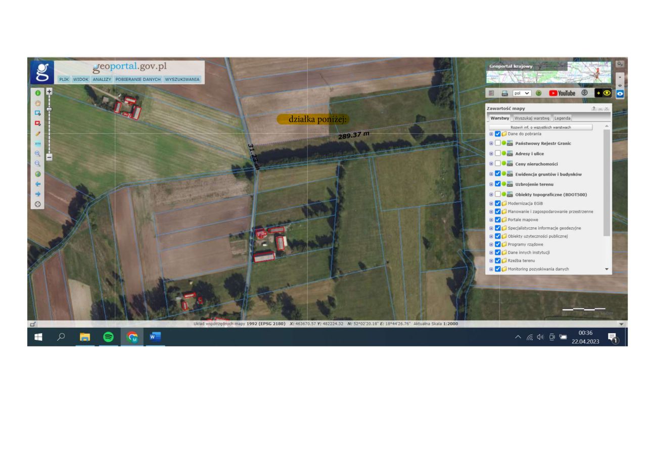 Działka budowlana Wilamów. Zdjęcie 3