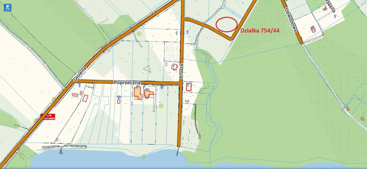 Działka rekreacyjna Łąkie. Zdjęcie 6