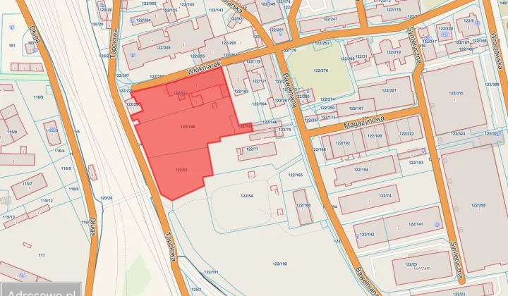 Działka inwestycyjna Nowa Sól, ul. Topolowa
