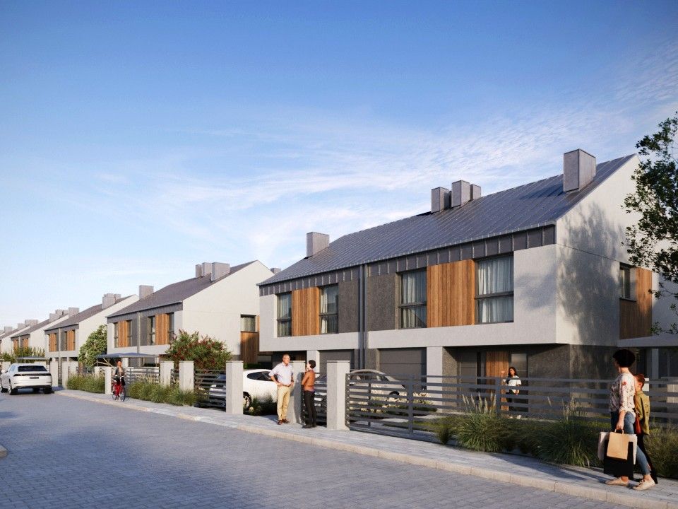 bliźniak, 6 pokoi Kajetany, ul. Mahoniowa. Zdjęcie 2