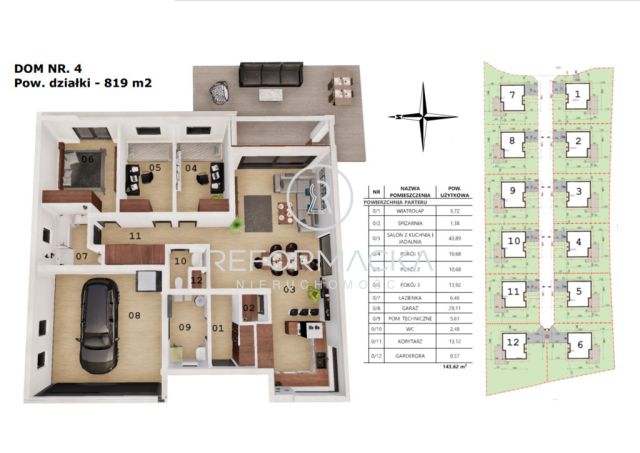 dom wolnostojący, 4 pokoje Pogwizdów. Zdjęcie 7