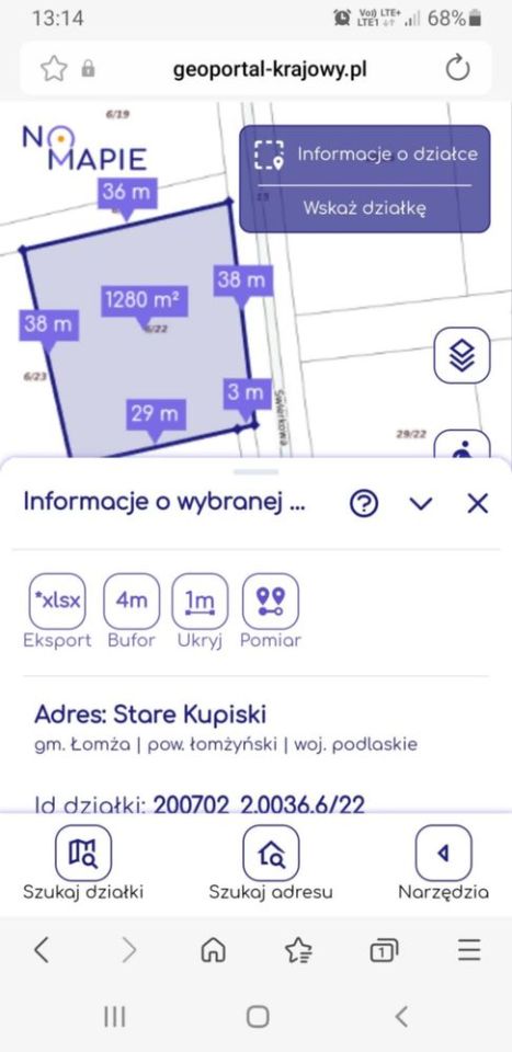 Działka budowlana Stare Kupiski, ul. Świerkowa. Zdjęcie 8