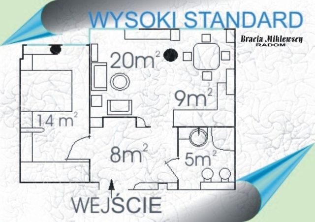 Mieszkanie 2-pokojowe Radom, ul. marsz. Ferdynanda Focha. Zdjęcie 2