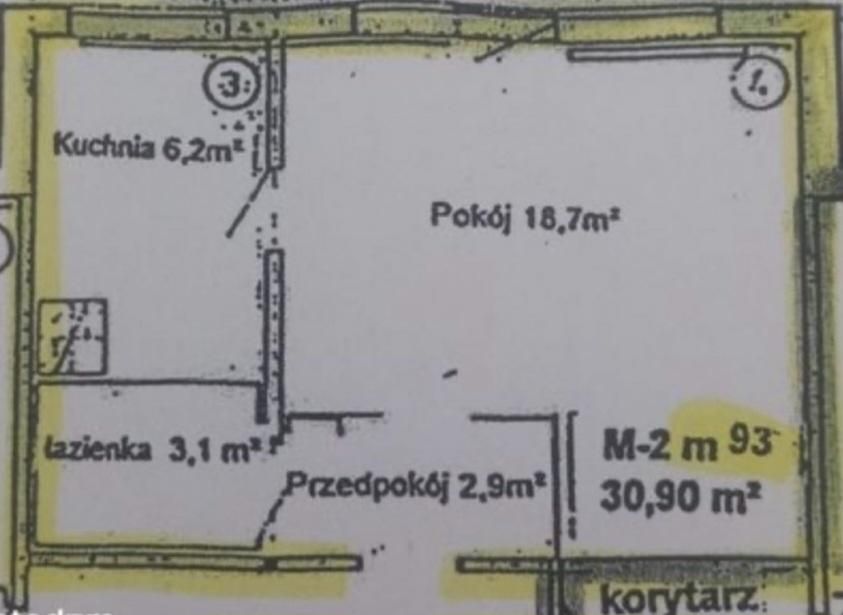 Mieszkanie 1-pokojowe Legionowo Centrum, ul. Jana III Sobieskiego. Zdjęcie 2