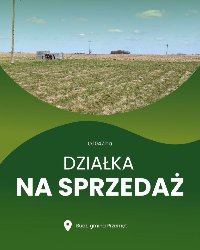 Działka budowlana Bucz. Zdjęcie 3