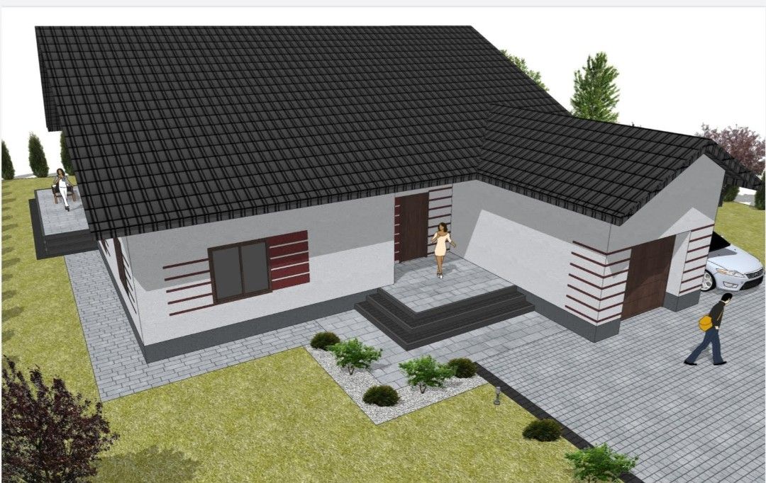 dom wolnostojący, 3 pokoje Podule. Zdjęcie 2