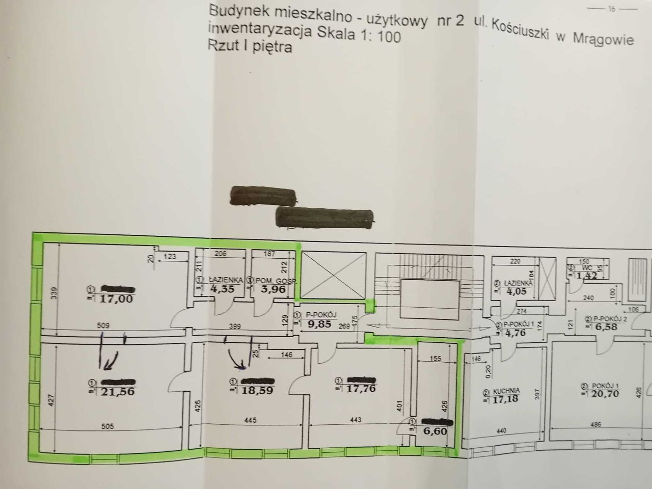 Mieszkanie 4-pokojowe Mrągowo Centrum. Zdjęcie 7