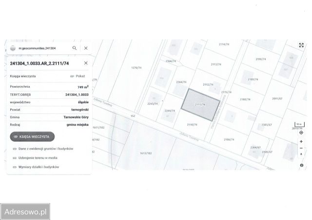 Działka budowlana Tarnowskie Góry Opatowice, ul. Hansa Christiana Andersena. Zdjęcie 1