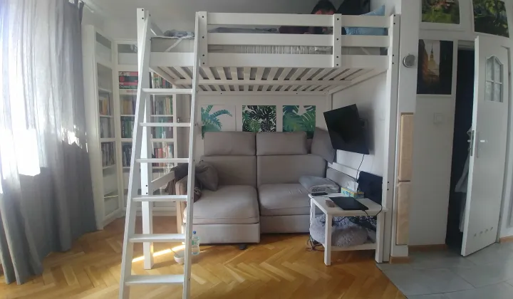 Mieszkanie 1-pokojowe Warszawa Powiśle, ul. Dobra