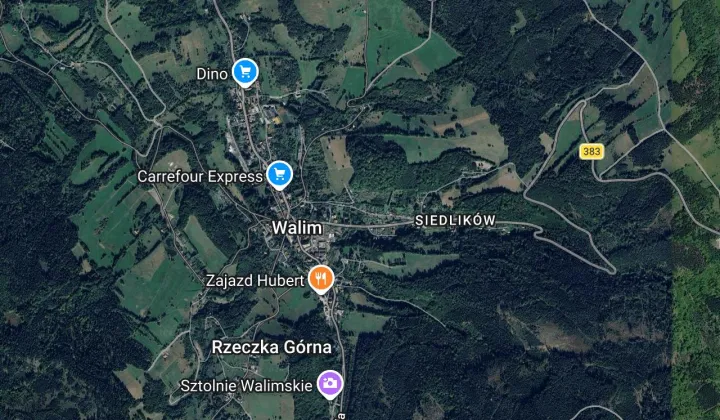 Działka budowlana Walim, ul. Różana