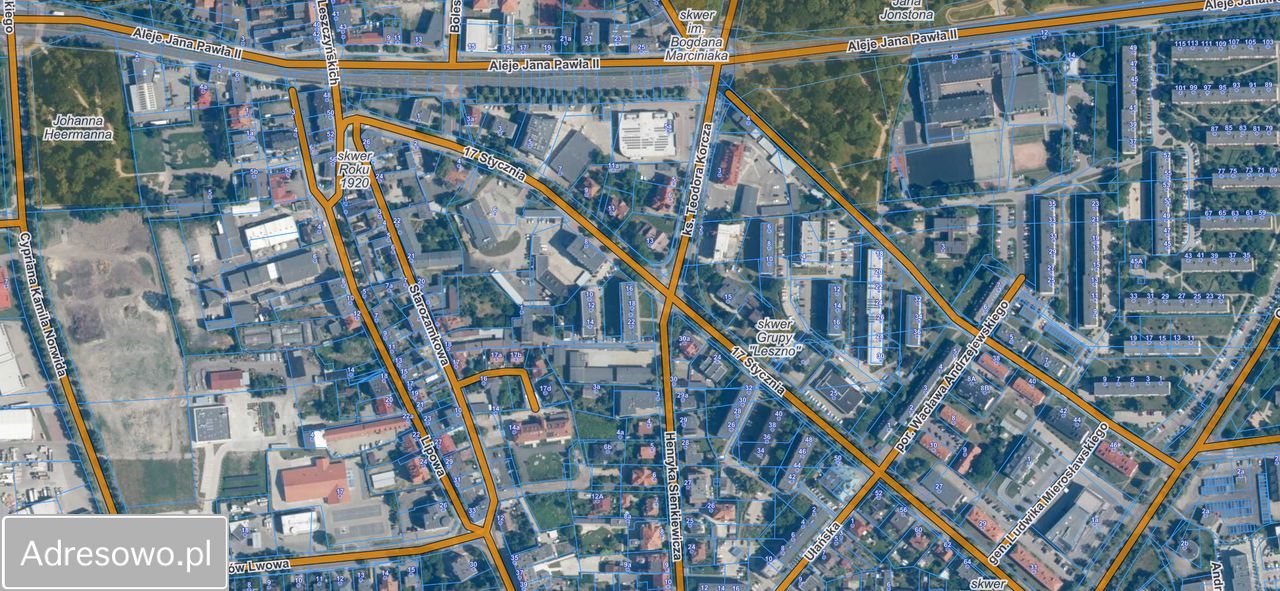 Działka inwestycyjna Leszno Centrum. Zdjęcie 1