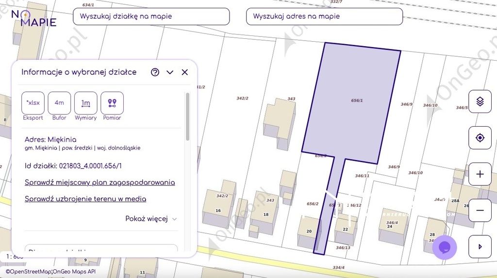 Działka budowlana Miękinia, ul. Lipowa. Zdjęcie 17