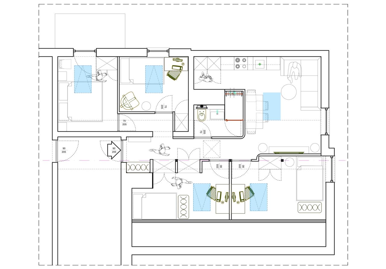 Mieszkanie 3-pokojowe Lublin Czuby, ul. Ułanów. Zdjęcie 19
