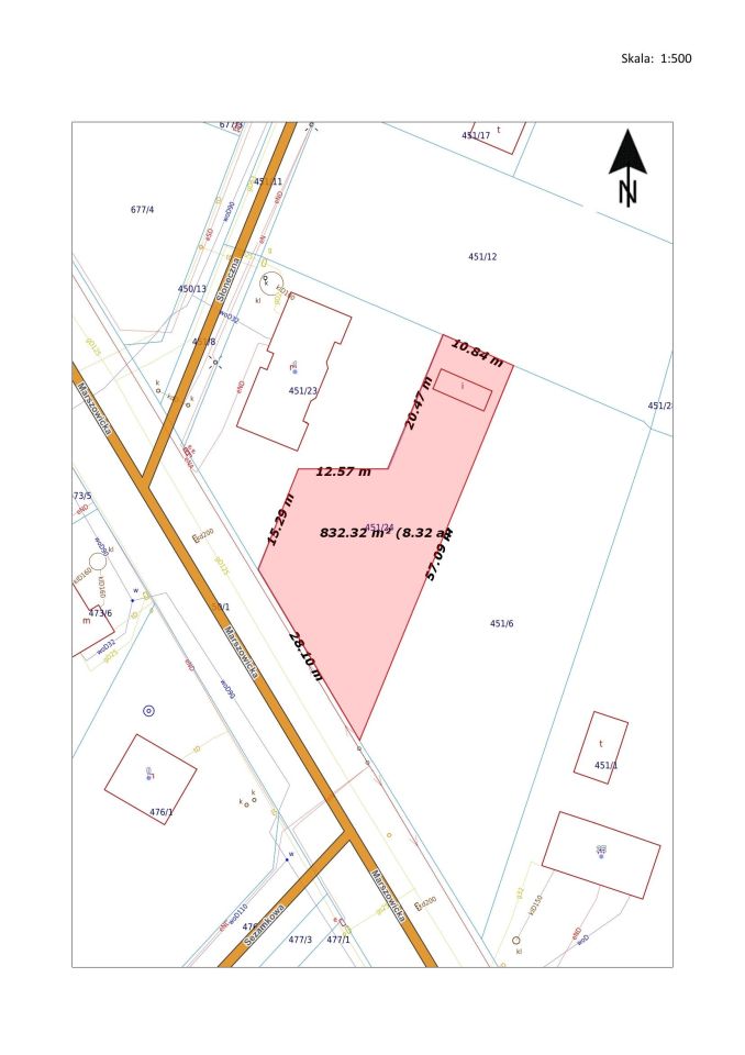 Działka budowlana Wilkszyn, ul. Marszowicka. Zdjęcie 10