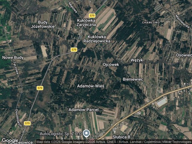 Działka budowlana Adamów-Wieś, ul. Graniczna. Zdjęcie 1