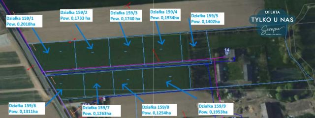 Działka budowlana Wójcice. Zdjęcie 1