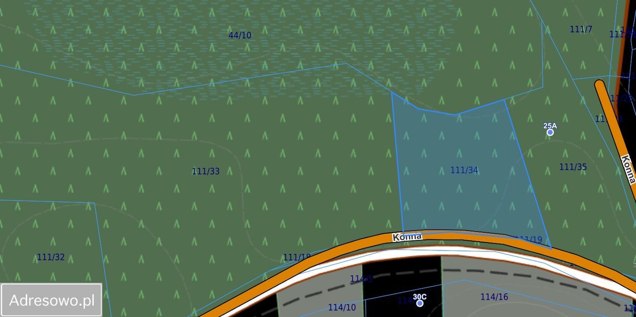 Działka budowlana Otomin. Zdjęcie 1