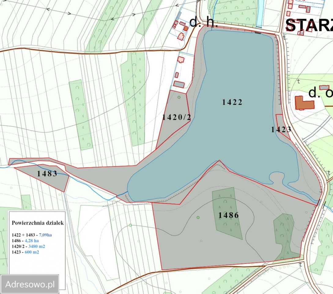 Działka inwestycyjna Starzechowice. Zdjęcie 2