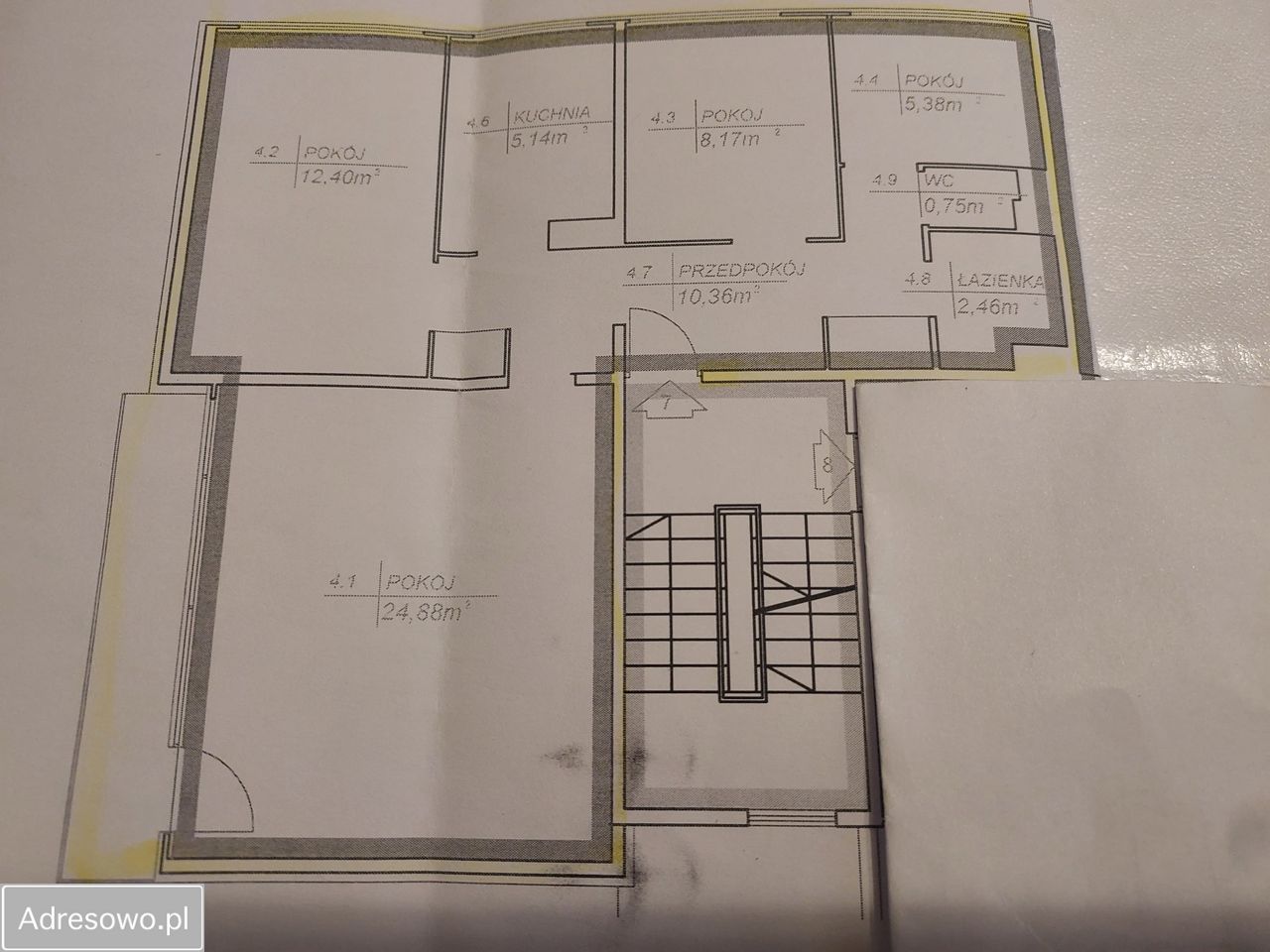 Mieszkanie 4-pokojowe Skawina. Zdjęcie 13