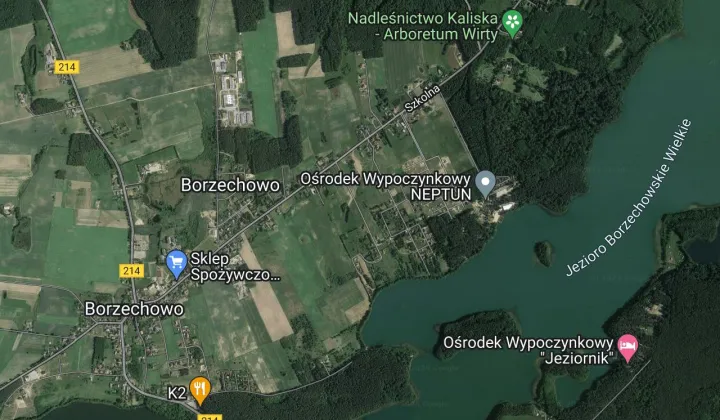 Działka budowlana Borzechowo, ul. Letniskowa