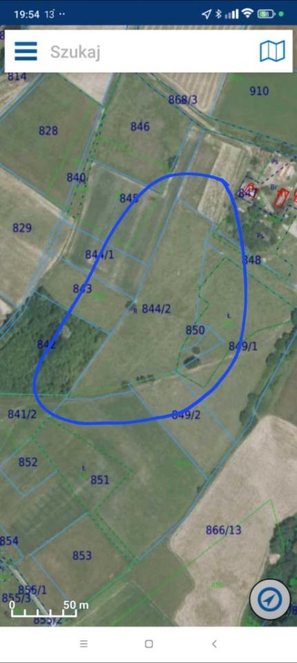 Działka rolna Bystra