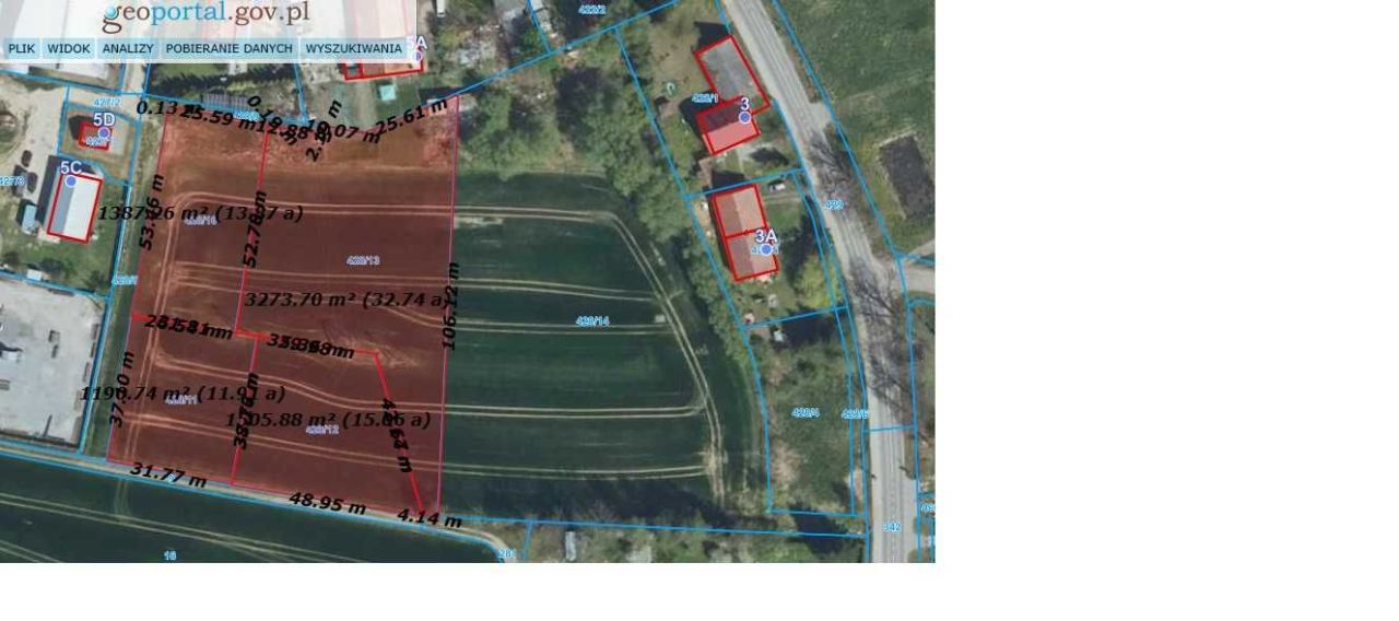 Działka rolna Tuszyn. Zdjęcie 4