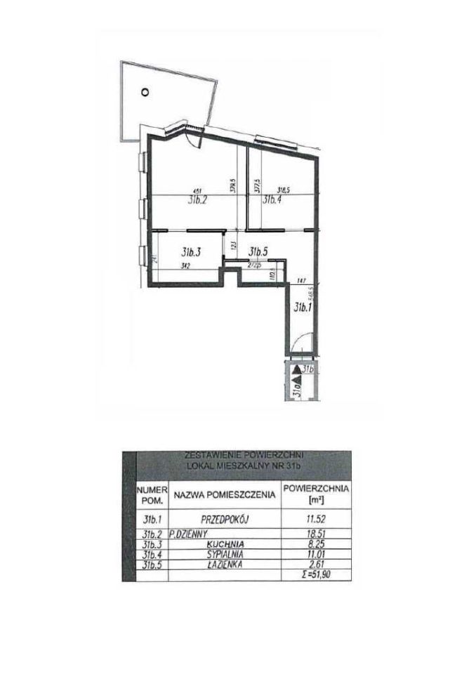 Mieszkanie 2-pokojowe Kraków Łagiewniki, ul. Krokusowa. Zdjęcie 2