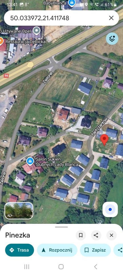 Działka budowlana Dębica, ul. Partyzantów