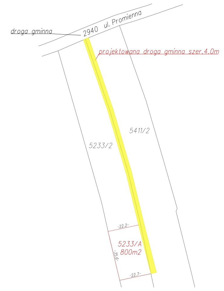 Działka budowlana Lipowa. Zdjęcie 3