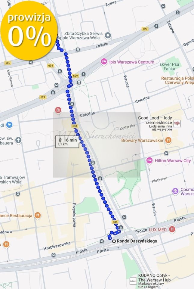 Mieszkanie 3-pokojowe Warszawa Wola, ul. Okopowa. Zdjęcie 19