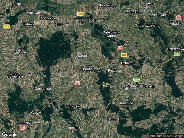 Działka budowlana Domaniewice. Zdjęcie 1