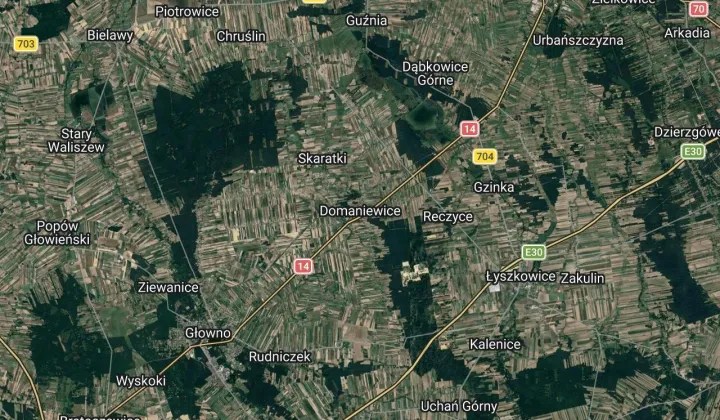 Działka budowlana Domaniewice