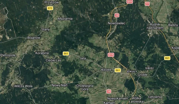 Działka rolna Zalesie