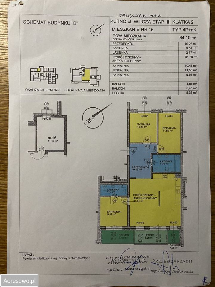 Mieszkanie 4-pokojowe Kutno, ul. Wilcza. Zdjęcie 11