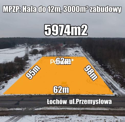 Działka inwestycyjna Łochów, ul. Przemysłowa. Zdjęcie 2