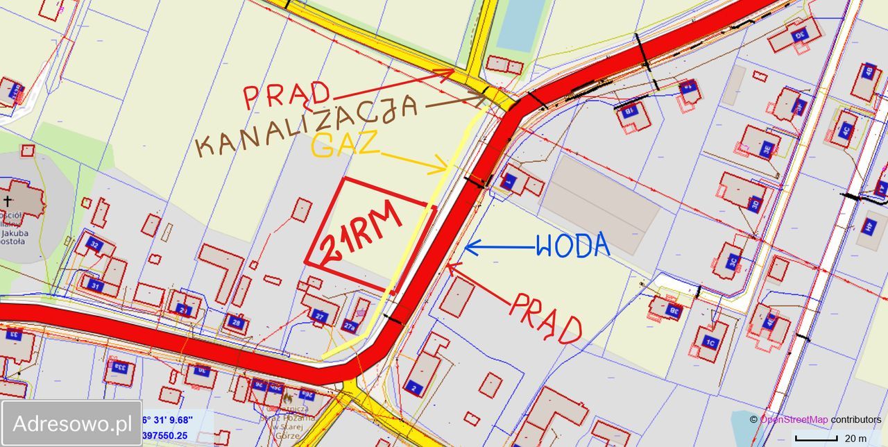 Działka rolno-budowlana Stara Góra. Zdjęcie 9