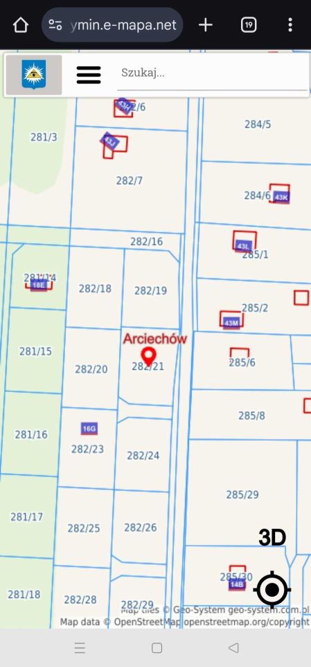 Działka budowlana Arciechów Dąbrowa. Zdjęcie 5