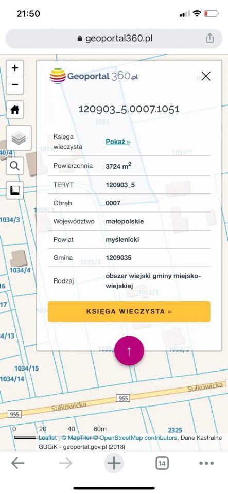 Działka rolno-budowlana Jawornik. Zdjęcie 2