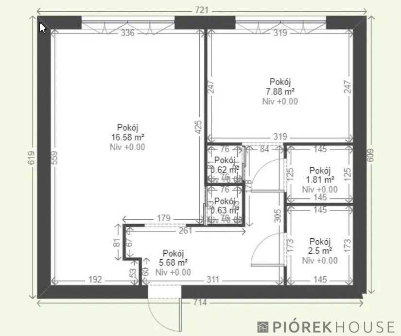 Mieszkanie 1-pokojowe Warszawa Wola, ul. Nowolipki. Zdjęcie 12
