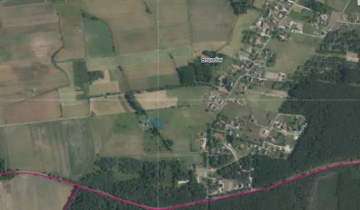 Działka budowlana Brunów