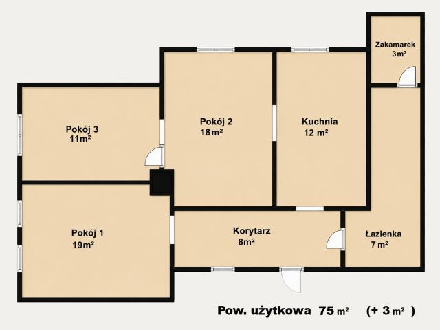 Mieszkanie 3-pokojowe Stradomno. Zdjęcie 10