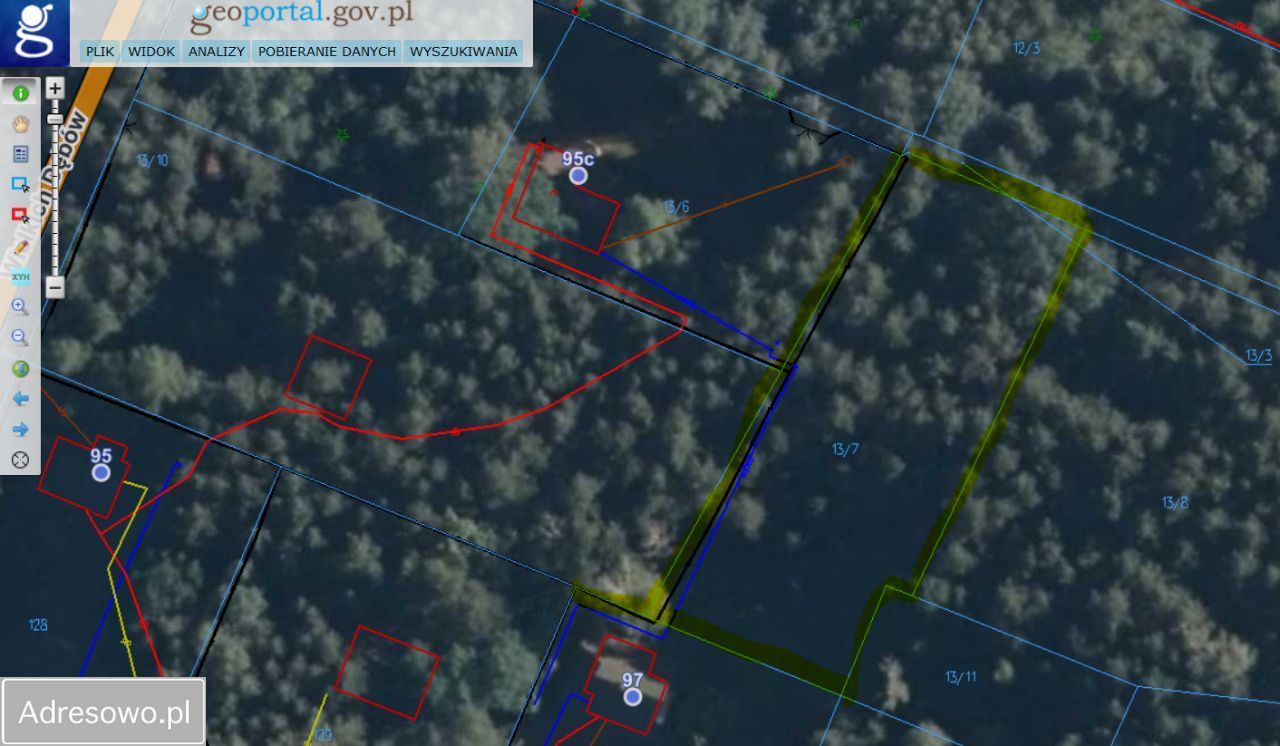 Działka leśna Karolino. Zdjęcie 2