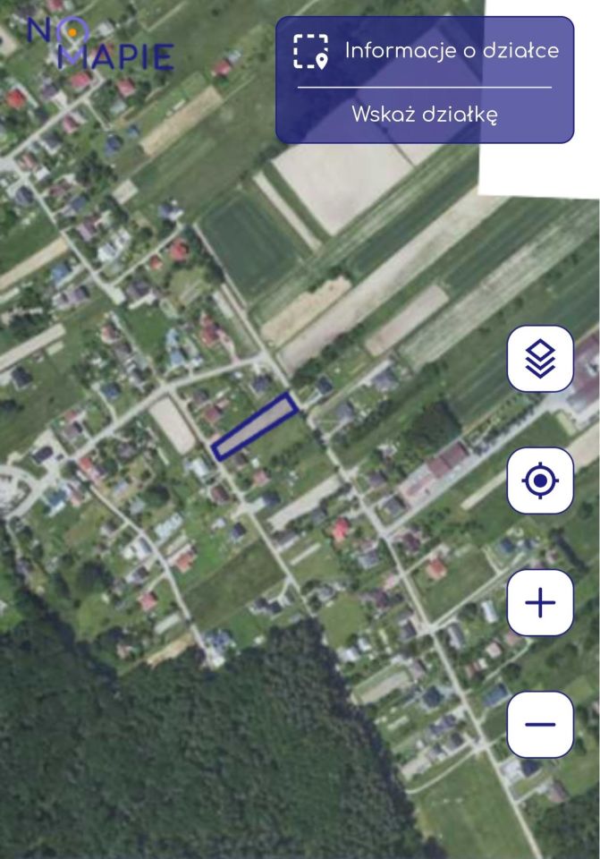 Działka budowlana Targowiska Zalesie. Zdjęcie 1