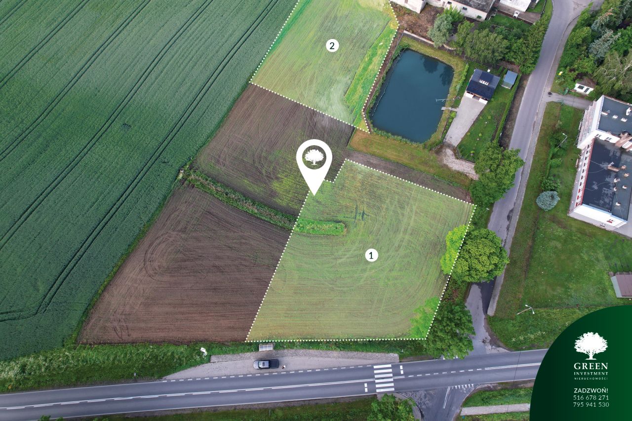 Działka rolno-budowlana Dobre. Zdjęcie 4